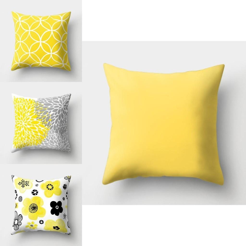 Stylish Peach Skin Pillowcase With Gradient Cube Geometric Pattern 18 Inch