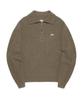 LEE Half Zip-Up Knit Brown