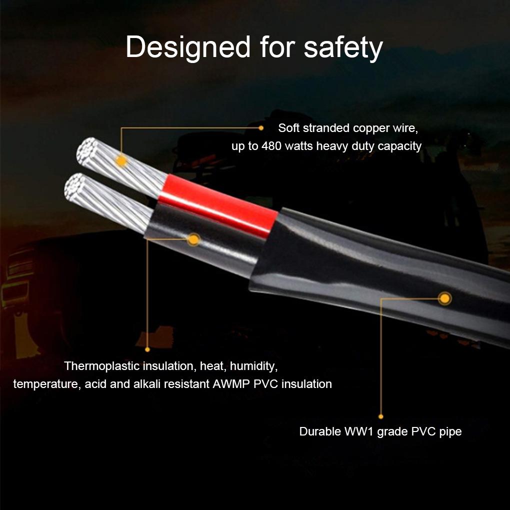 Car Light Harness Kit 12V 40A Relay Control Switch Replacing Parts