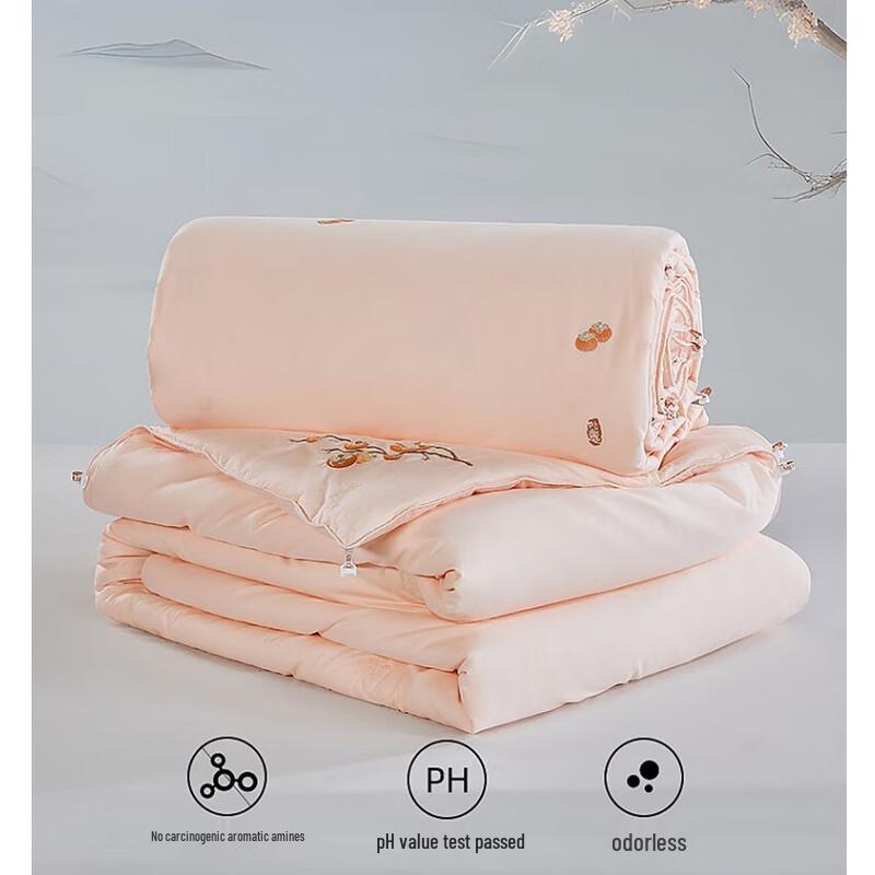 Mercury Home Textiles 100% Mulberry Silk All-Season Duo Quilt