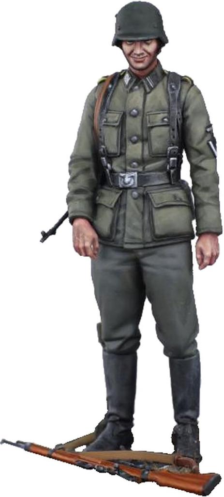 The Body WW2 22nd SS Volunteer Cavalry Division Maria Theresa Soldier 2 Resin Kit TBO35230 1/35 (person)
