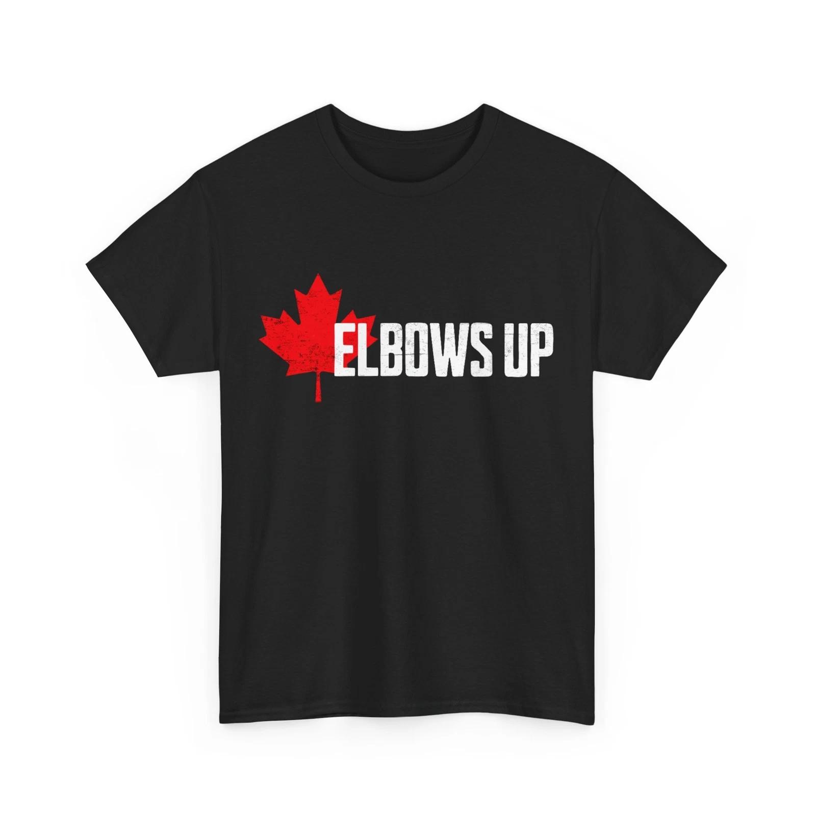 Canada T shirt, Elbows Up Canada Lovers Free Proud Canadian Shirt S