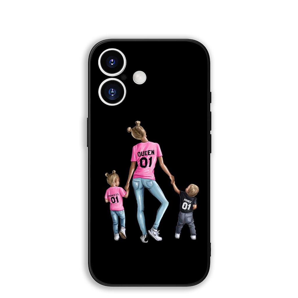 Cover for Samsung Galaxy A56 A26 A36 A10 A20 A30 A31 A32 A50 A55 A52 A53 A33 A12 A14 Phone Case Baby Girl Mom Family Boy Woman