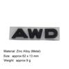 3D AWD Logo Aufkleber Heckstoßstange Plakette Auto Heckklappe Emblem Zubehör