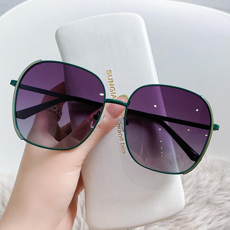 W Polarized High-End Sunglasses, Glasses For Driving, Uv-Proof Sunshade Trendy Women S Sunglasses polarized two-tone lenses