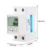 DDM15SC Energy Meter 5-80A Single Phase Energy Meter Digital Energy Meter  Energy Monitoring