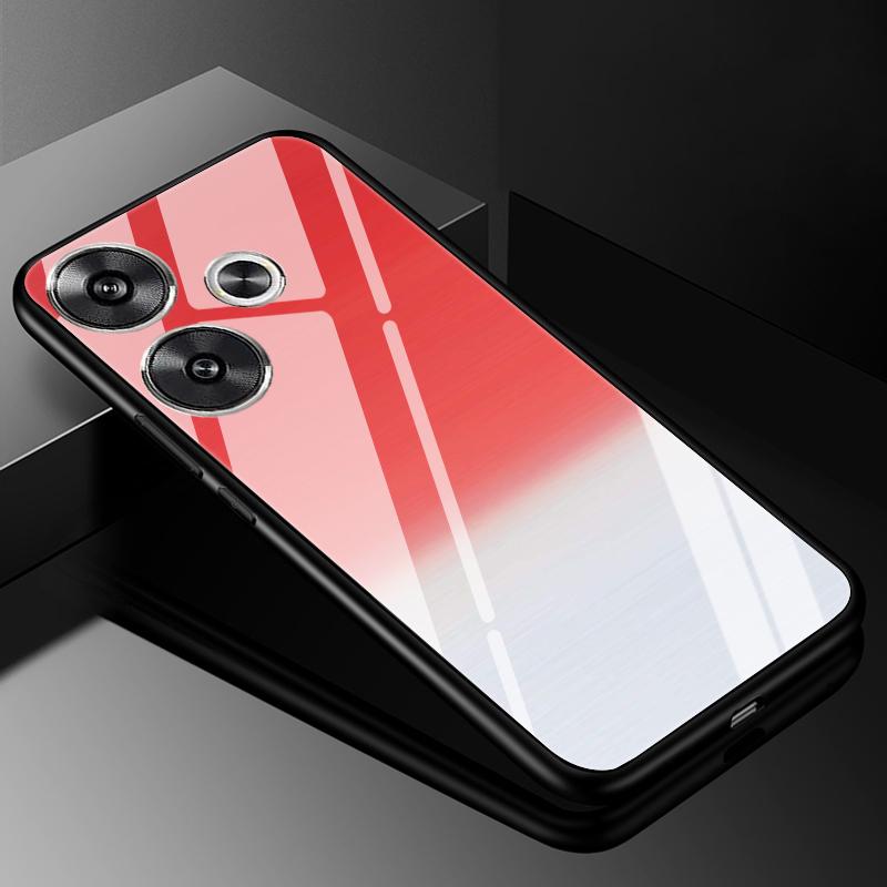 

Для Xiaomi Redmi 13 Чохол-кришка Захисне скло Чохли для Xiaomi POCO M6 4G Redmi13 Redmi 13C 4G 5G Жорсткий задній бампер POCO C65 For Redmi Note 13R