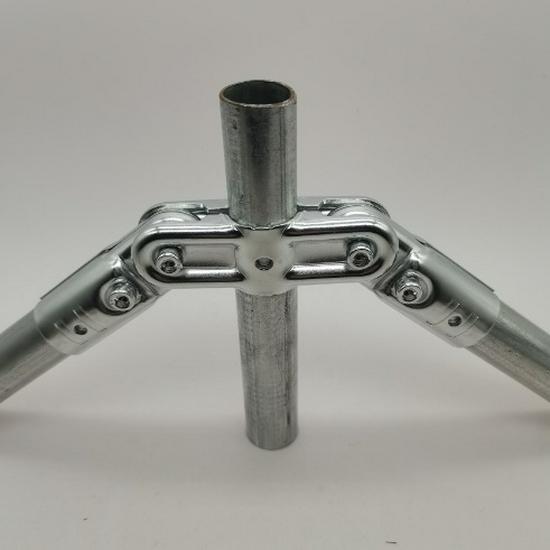 Edelstahl 25mm Sechskant-Rohrverbinder für verzinkte und Eisenrohre