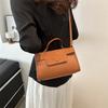 Chic Small Square Bag For Women In Black Brown Khaki Unique Stylish Design