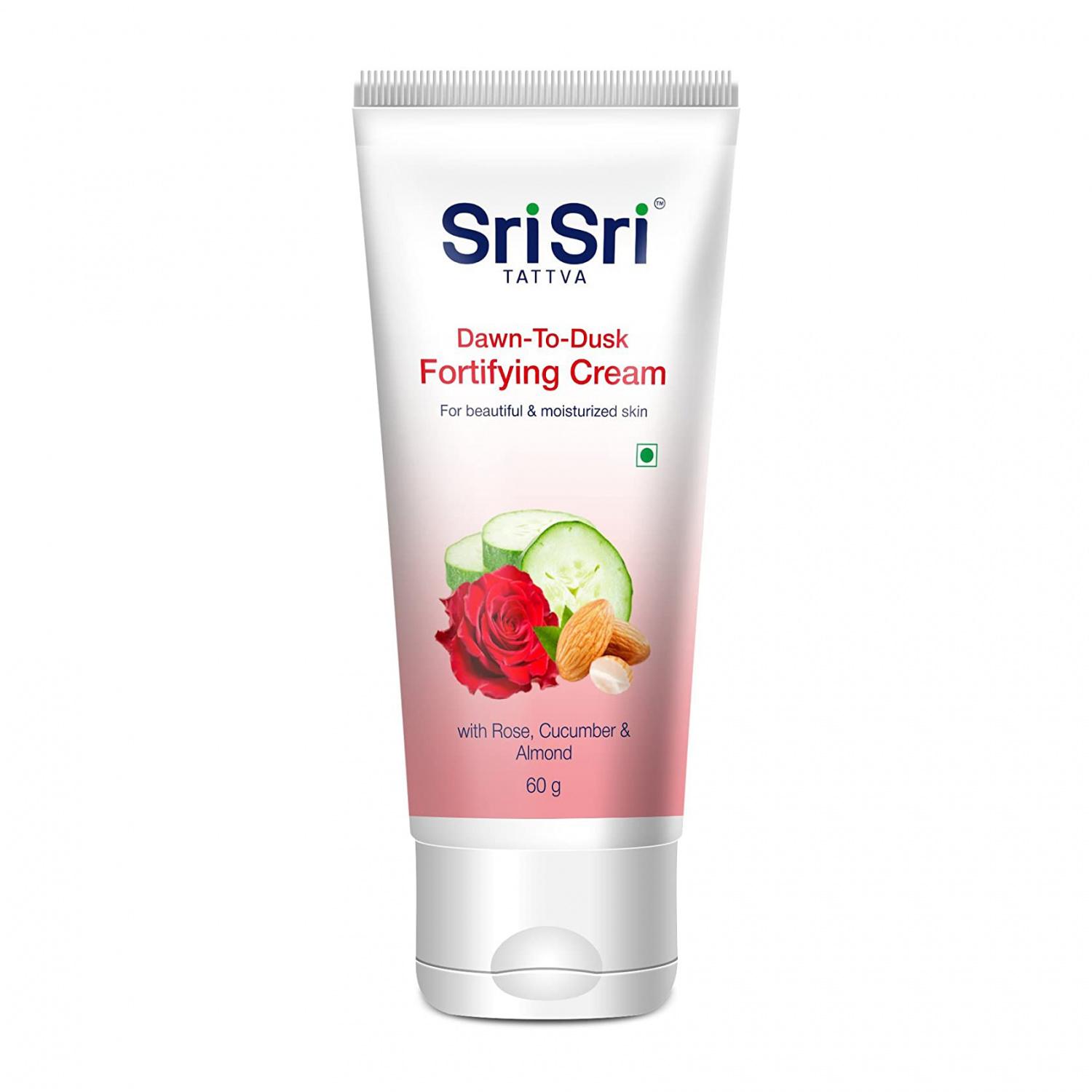 

Укрепляющий крем для лица От рассвета до заката (60 г), Dawn To Dusk Fortifying Cream, Sri Sri Tattva 5.125