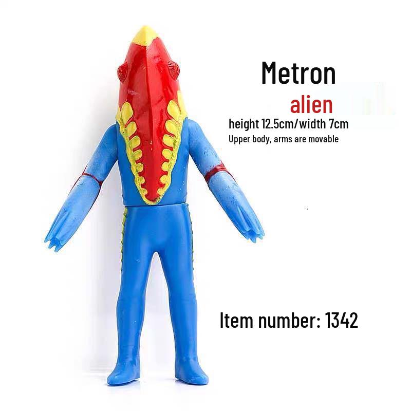 New Blazer Monster Soft Vinyl Action Figure - Articulated Children's Toy, Full Series