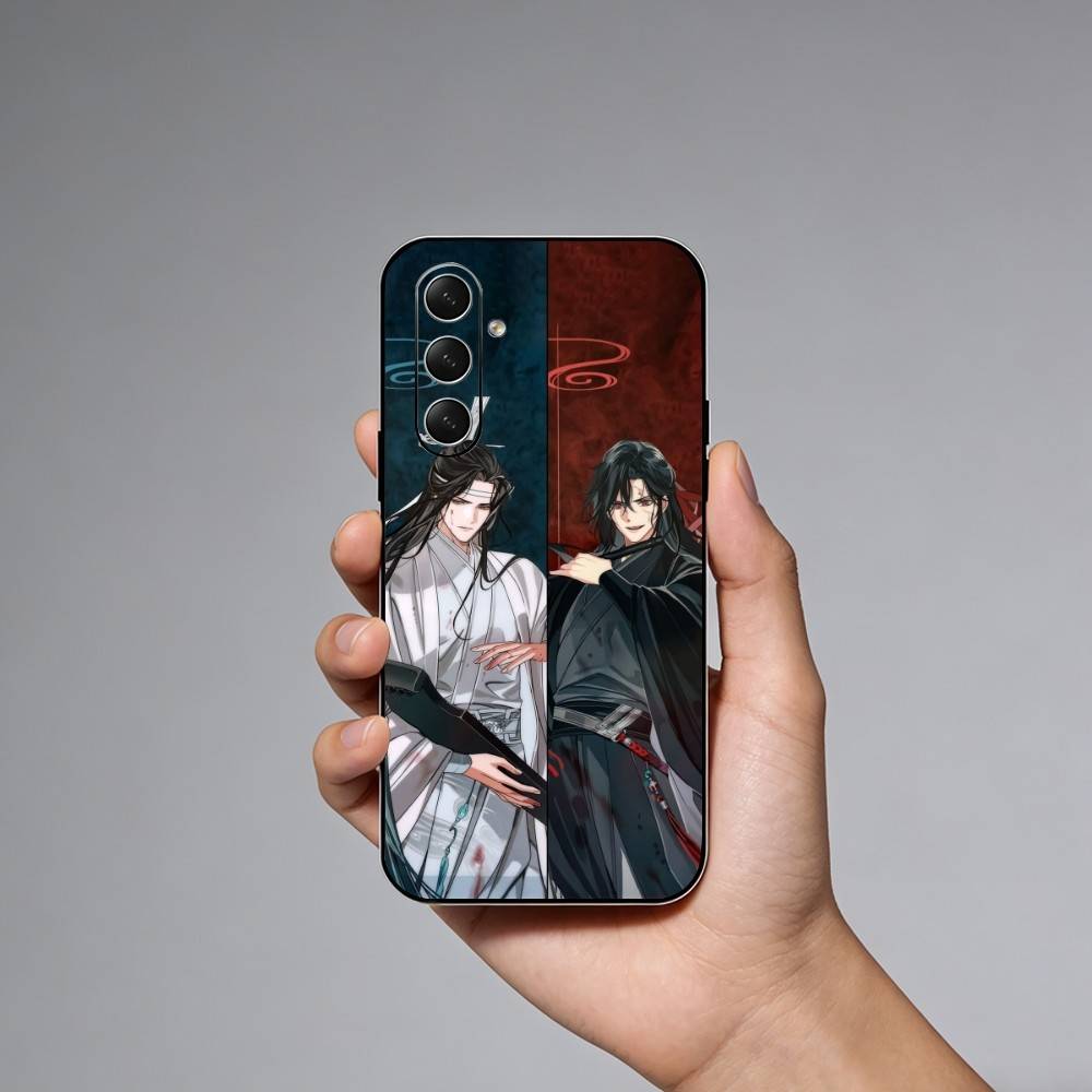 M-Mo Dao Zu Shi MDZS Anime Phone Case For Samsung Galaxy A73,21,22,32,71,53,52,51,80,5G Soft Black Cover