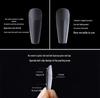 European & American Frosted Nail Tips - Trapezoidal, Ballet, Teardrop Shapes, No Polish Needed, Crease-Free, Dual-Use Patches