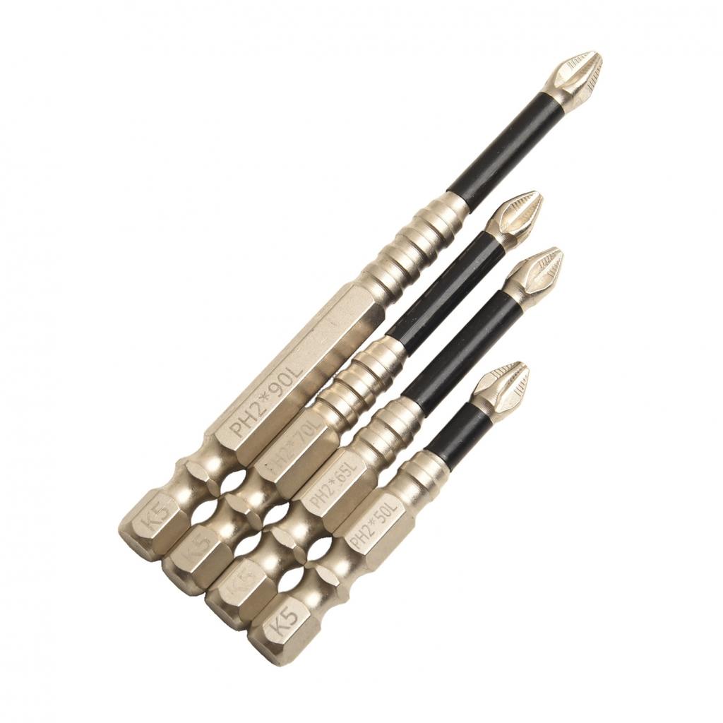 345pcs Cross Magnetic Screwdriver Bit Set Alloy Steel for Electric Hand Drill
