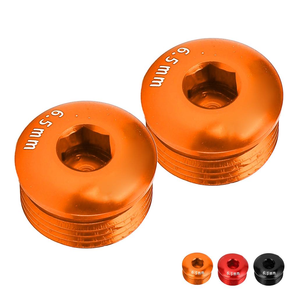 2pcs Mountain Cycle Pedal Cover M14 Pedal Screw Dust Cover Aluminum Alloy Repair Parts Riding Cyclin