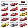 Bburago 1:43 Styles multiples Collection Ferrari Purosangue MONZA SP2 ROMA 250 Rossa 458 488 GTB F40 ENZO Jouet Modèle de voiture moulé sous pression