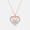 METROCITY JEWELRY Cuore Sterling Silver Combination Necklace A241SN1033CPA