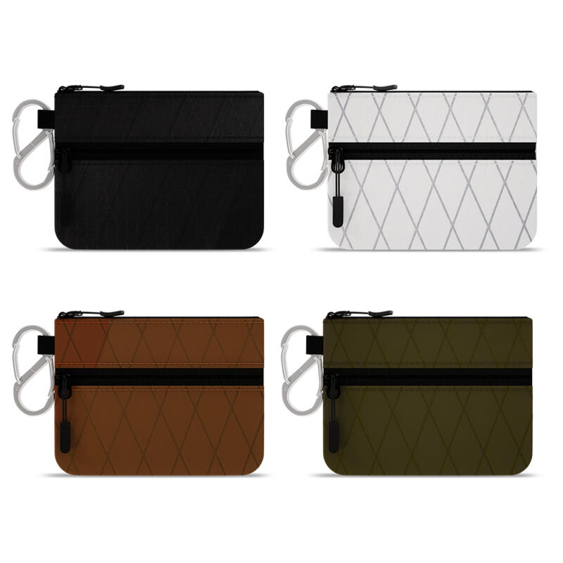 

Card Wallet Holder Travel Mini Pouch Khaki