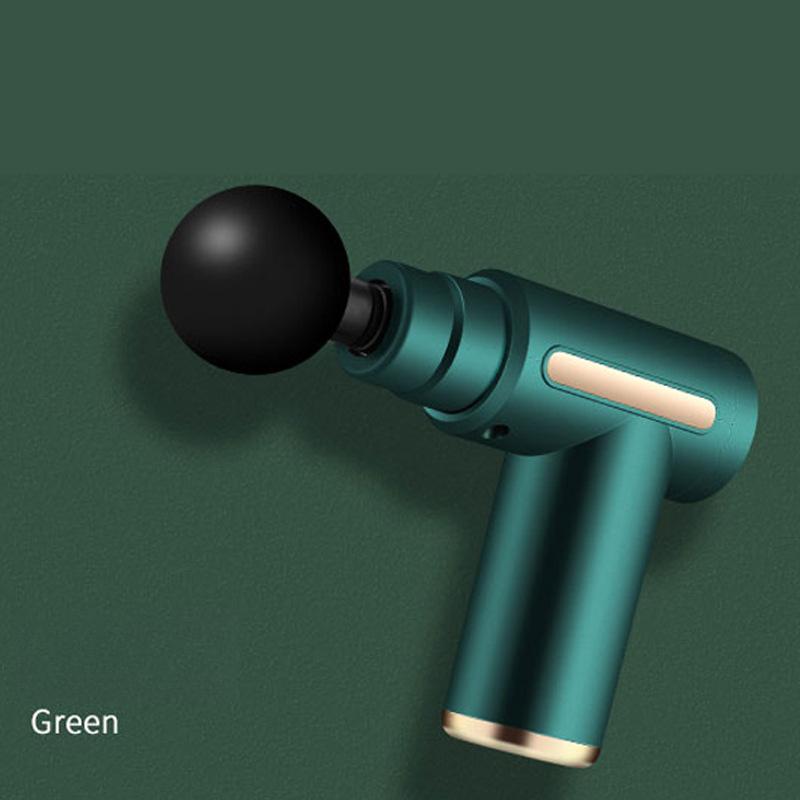 Portable Mini Fascia Gun Deep Tissue Massager for Neck Back Whole Body Muscle Relaxation Fitness Recovery