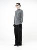 Chaenseseunoi Fleece Wool Half Turtleneck - Charcoal /M244Tp03Ch