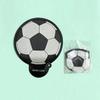 Football Pattern Foldable Hand Fan Pocket Size Round Fan Creative Mini Handheld Fan  Daily Use