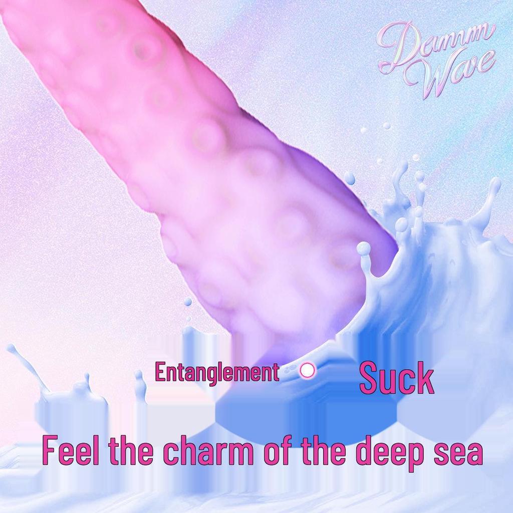Octopus Alien Dildo: Female Anal Plug and SM Fist Masturbator Toy