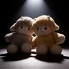Kyloe Sheep Panda Plush Toy With Soft Short Plush For Kids And Collectors