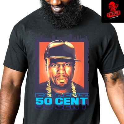 Men's and Women's T-shirts 50 Cent Rap & Hip Hop Music Inspirational Tee Unisex Cotton