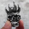 European Retro Devil Mask Pendant Necklace - Unisex Punk Stainless Steel