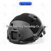 FAST Tactical Helmet with Adjustable Camouflage Cover - Breathable Military CS Protective Gear