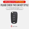 Zinc Alloy Leather Car Key Case For Hyundai I20 I30 Ix20 Ix25 Ix35 Elantra Kia Sportage Rio 3 Soul Optima Ceed Pro K5 K2 Pride