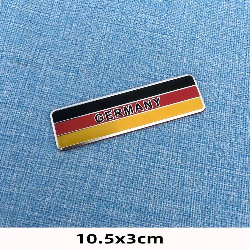 G23D Germany Aluminum Car Body Rear Trunk Tail Stickers Decal For qq1 Sline A1 A2 A3 A4 A4L P 8V 8L RS RS3 RS4 RS5 RS6 S1 S2 S3