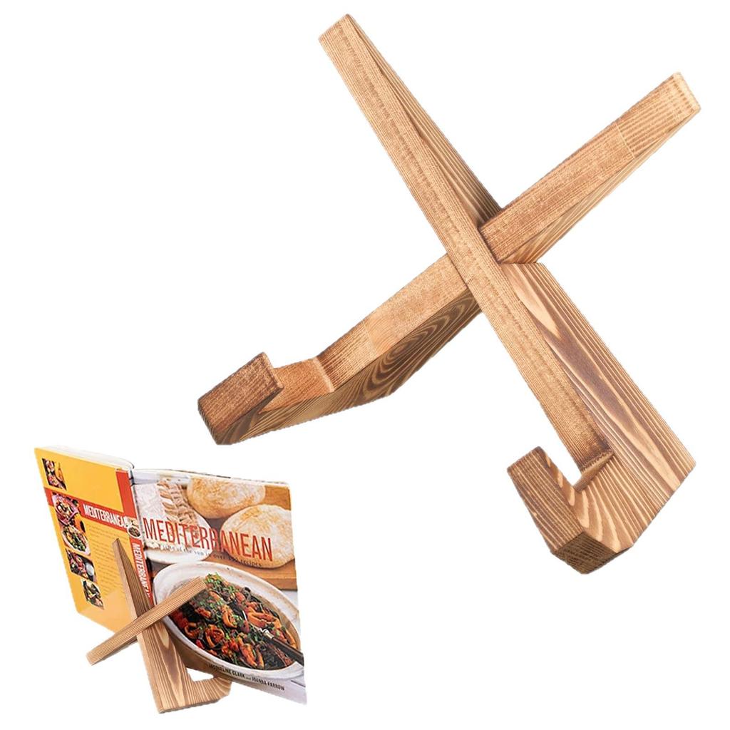 Solid Wood Kitchen and Book Display Rack