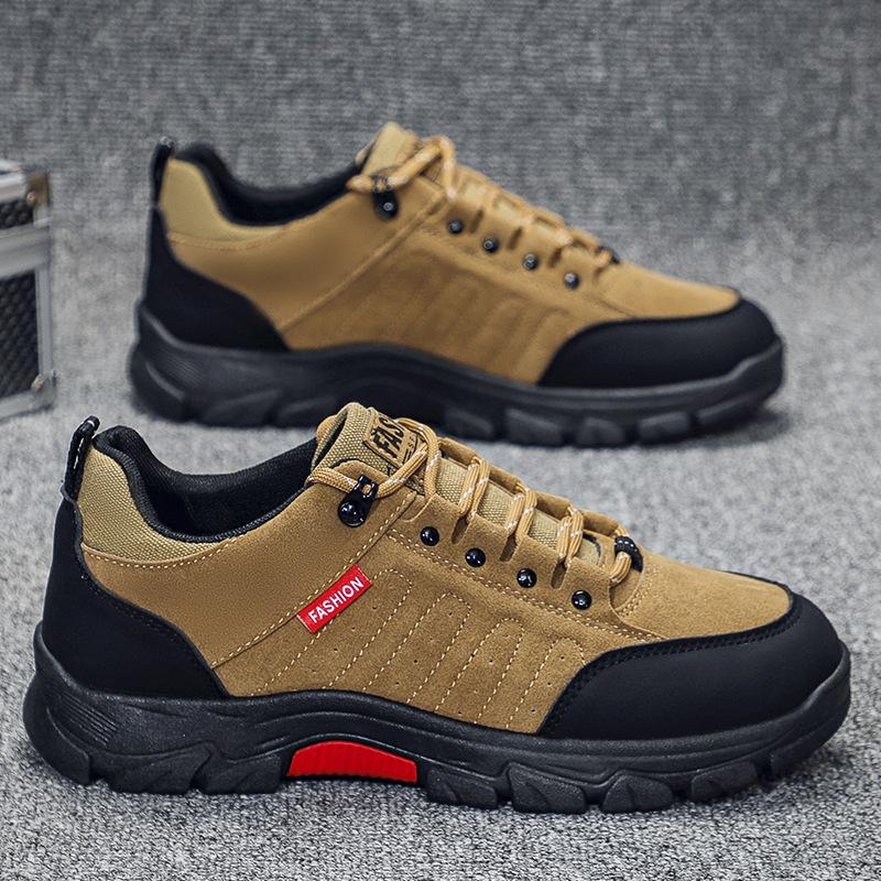 2025 Autumn New Men's Shoes Sports and Leisure Shoes Outdoor Hiking Hiking Shoes Men's Fashion British Tooling Shoes