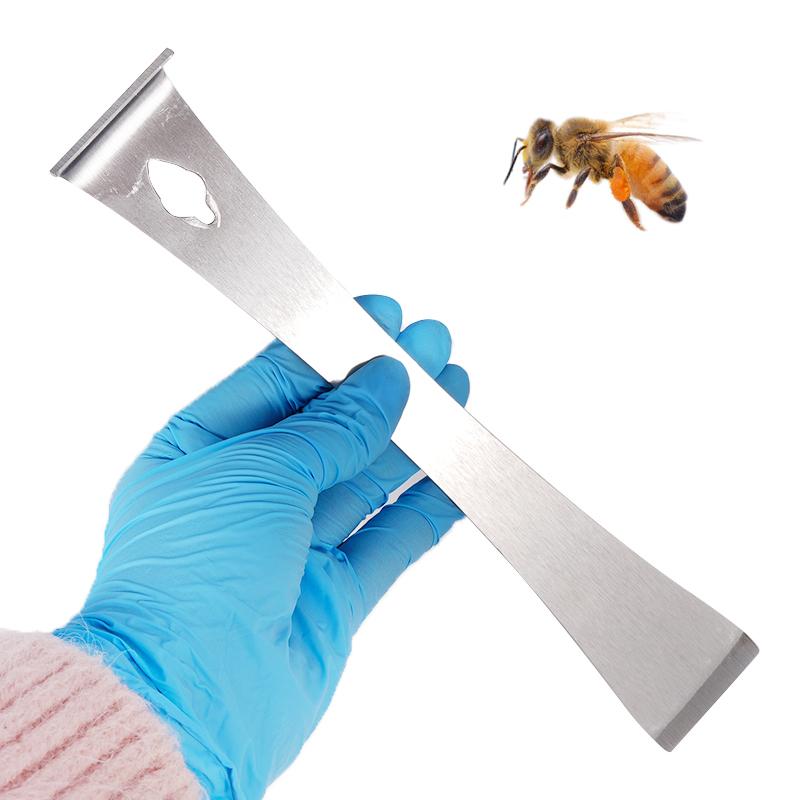 1Pcs Stainless Steel Beehive Scraper Honey Fork Scraper Shovel Multifunctional Scraper Bee Knife Honey Cutter Beekeeping Tools