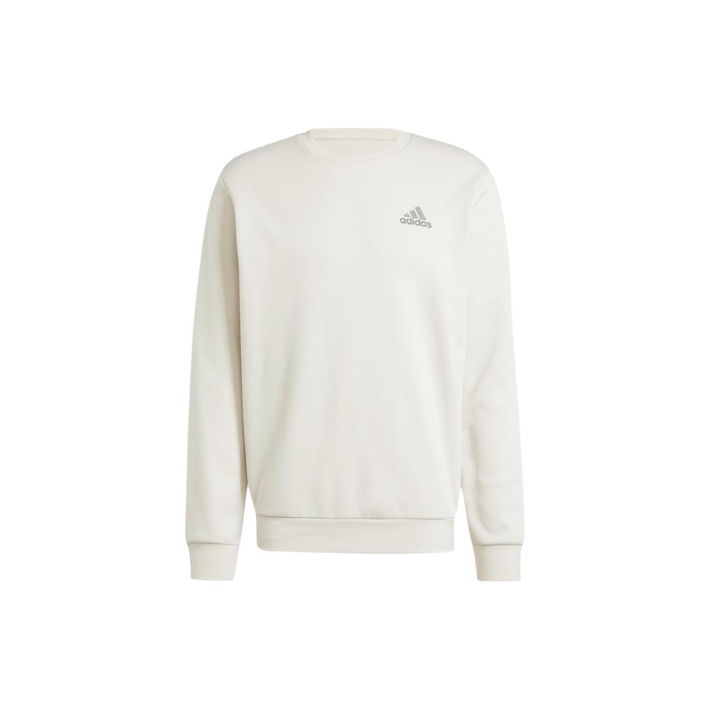 Adidas Feelcozy Essentials Fleece Sweatshirt Men Sweatshirt Aluminum IY9082