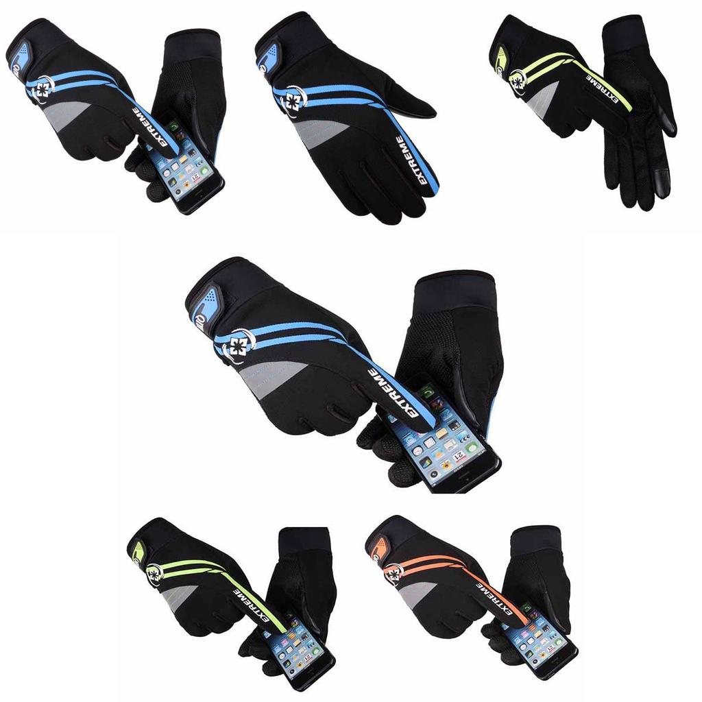 Durable And Comfortable Men Winter Warm Gloves With Windproof Waterproof Anti-slip Thermal Features