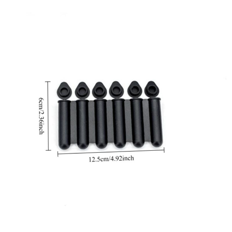 1PC food grade silicone 6 company long strip ice grid with cover mini popsicle stick sub-model ice strip mold