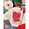 Loose Cotton More Amor Por Favor Women's Retro Spanish Love Graphic Casual Summer Top Aesthetic T Shirts Tops Women Clothing