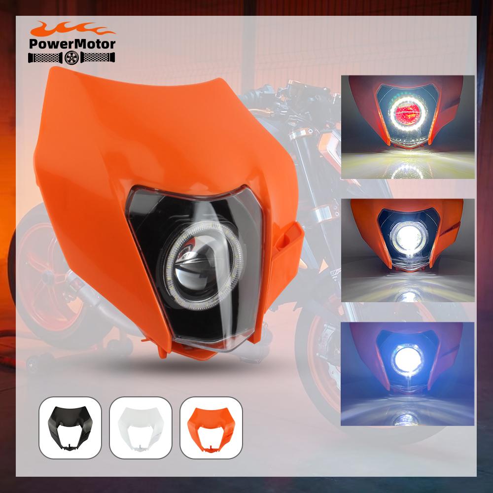 Head Lamp Motorcycle Led Headlight 2008-2016 for KTM EXC XC SX EXCW SXW Duke 125-500 Focos Para Moto Dirt Bike Enduro Motocross