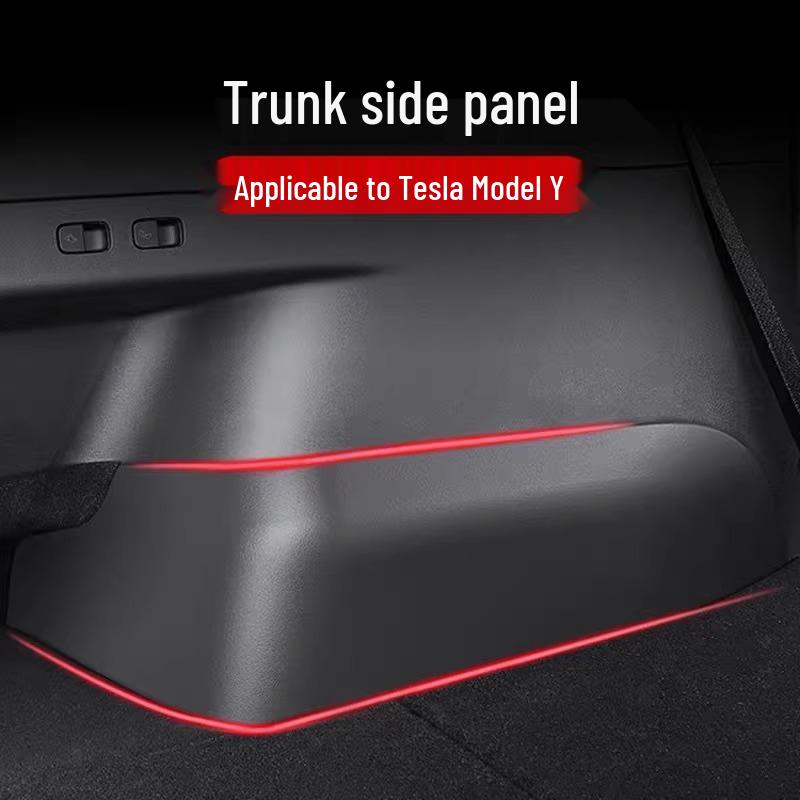 Tesla Model Y Kofferraum Samt Seiten- und Eckschutz Zubehör
