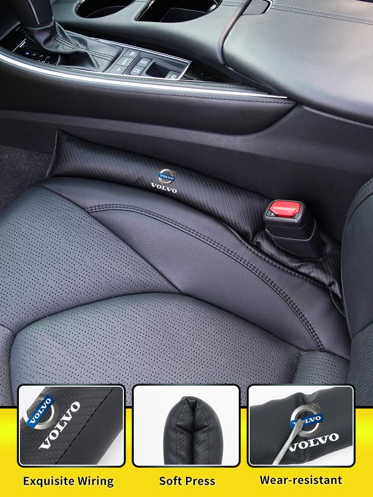 Automotive Two-tone Leather Seam Strip Leak-Proof Auto Seat Gap Plug For Volvo XC60 S60 V40 V50 V60 XC40 V70 C30 S40 XV40 S70