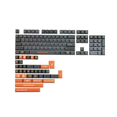 142 Tasten/Set Tastenkappen Allover Profil PBT Farbsublimation für Tasten 2U 1.75U für GH60 GK61 GK64 68