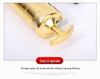 Gold-Plated Heavy-Duty Manual Grease Gun with Double Pressure Lever