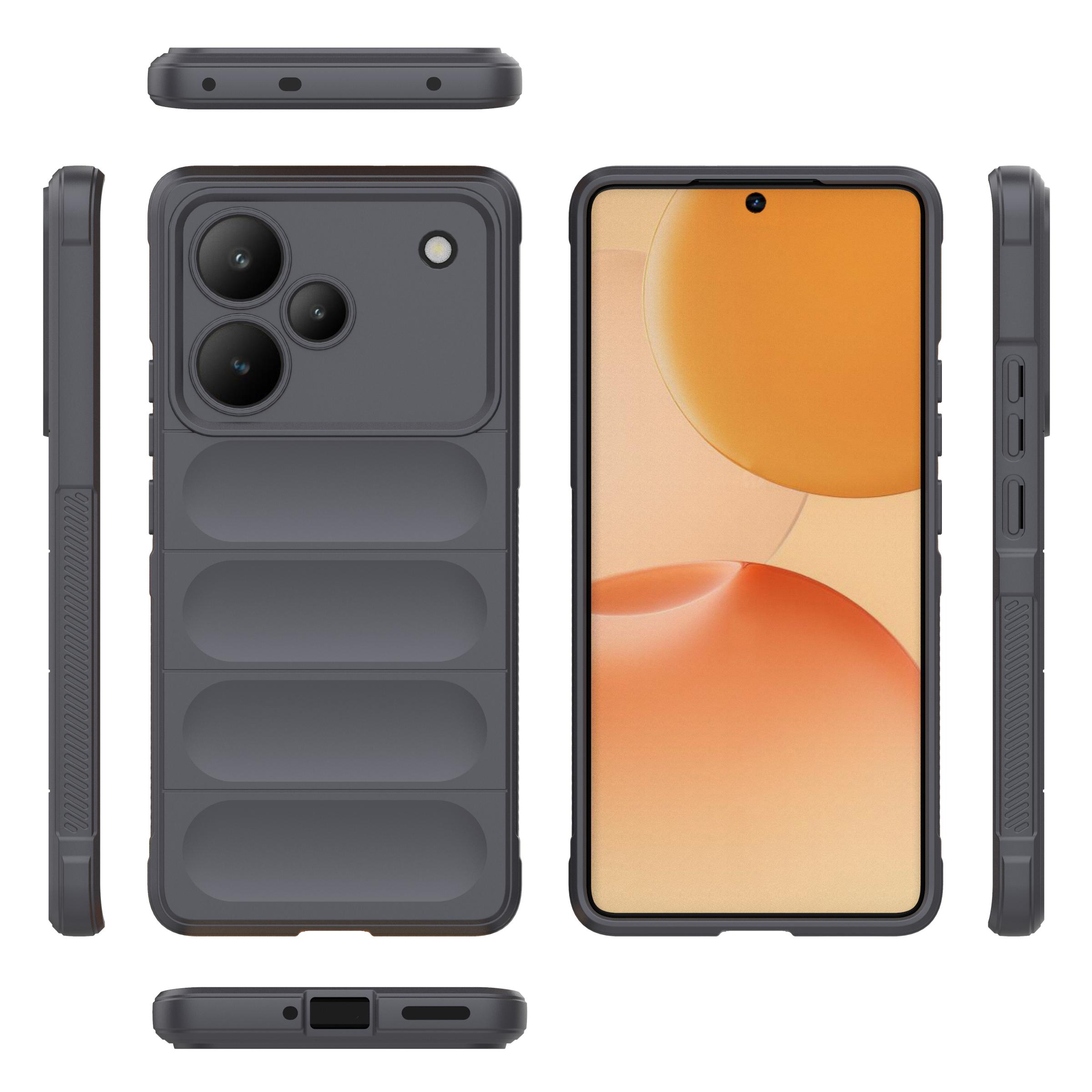

Для Realme P4 Pro 5G чохол Для чохла для Realme P4 Pro 5G ТПУ чохол ударостійкий чохол для телефону Чохол для Realme P4 Pro 5G Індія For Realme P4 Pro 5G темно-сірий