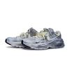 Nike Air Max Fusion Slip Resistant Abrasion Resistant Low Top Air Cushion Casual Running Shoes Women's Blue Gray White CJ1671-100(Team80-)
