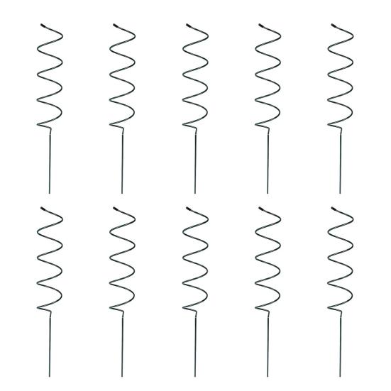 Plant Climbing Frame Windproof Spiral Design Easy To Install Twisted Design Plant Supports Weather-resistant Plant Stakes