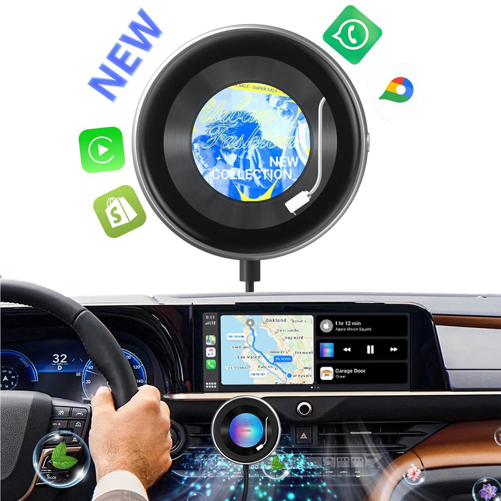 Wireless CarPlay Adapter Cars Wireless Dongle Convert Wired To Wireless CarPlay