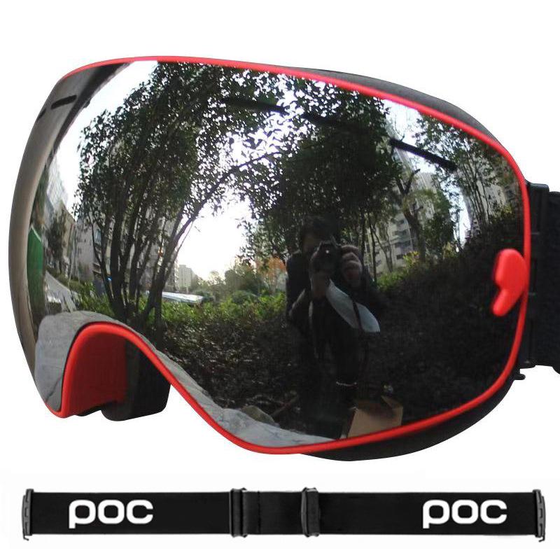 Двухслойные противотуманные горнолыжные и альпинистские очки POC