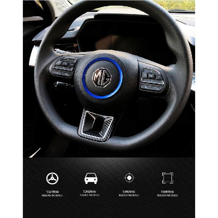 Decorative Ring For MG MG5 2021 Steering Wheel Center Cover Styling Shiny Interior Modification Accessories Car